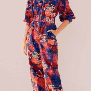 Farm Rio Animal Tapestry Jumpsuit